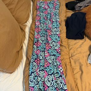 Gorgeous floor length Lily Pulitzer Dress, looks new